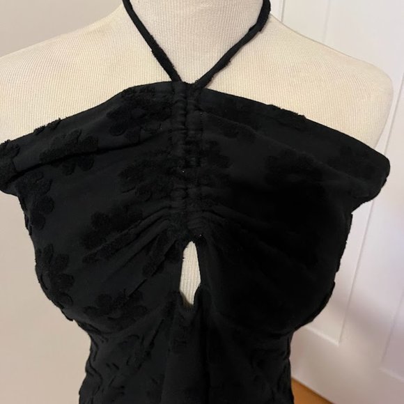 AE Floral Halter Mini Dress - Picture 3 of 7